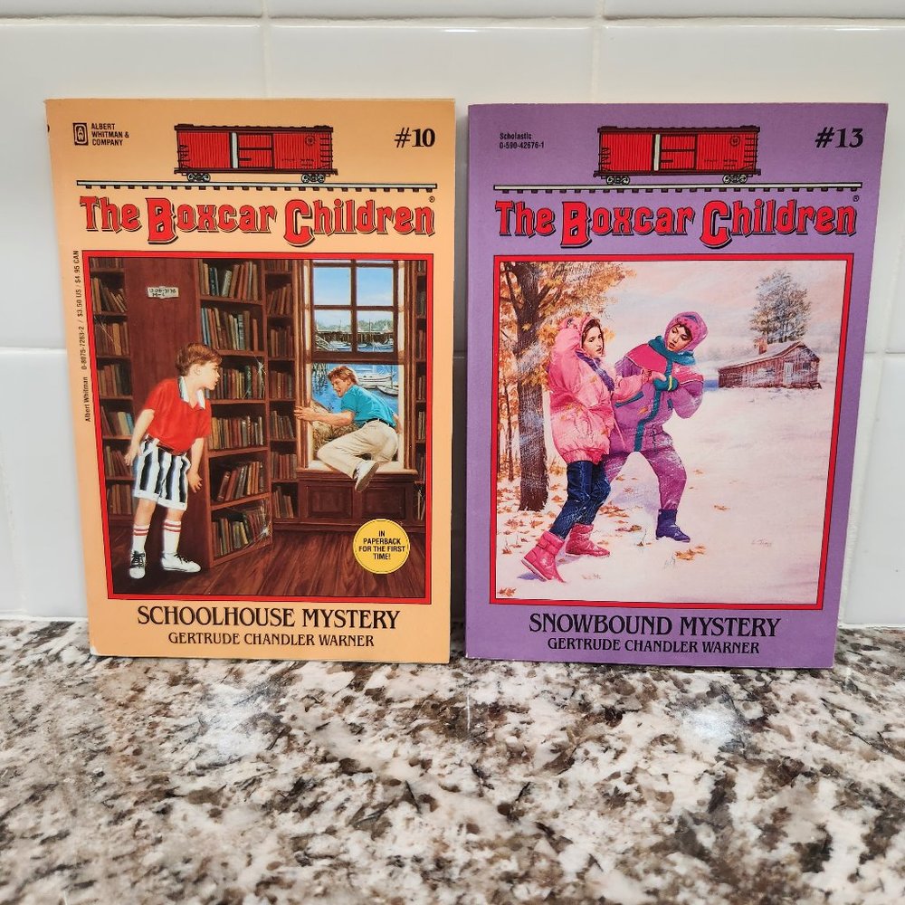 The Boxcar Children 2 books in the series #10 and #13